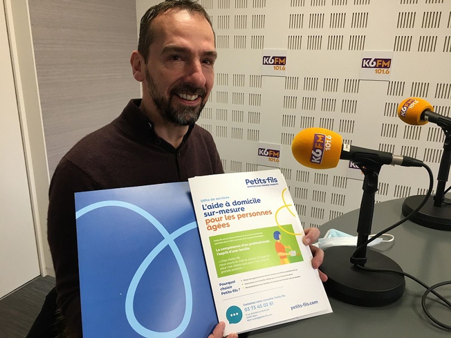 Arnaud Martin est responsable de l’agence "Petits-fils" de Dijon ouest